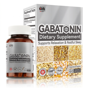 GABATONIN Sleep Supplement | Dual-Action GABA + Melatonin Formula | 60 Capsules